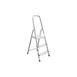 Трехступенчатая алюминиевая стремянка Biber 98003 - фото 17170383