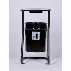 Уличная металлическая урна ПРОФМЕТСТИЛЬ 658 - фото 17171657