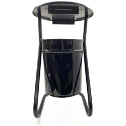 Металлическая уличная урна ПРОФМЕТСТИЛЬ 609 - фото 17172054