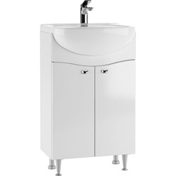 Тумба под умывальник Уют 55 Айсберг Волна - фото 17174259