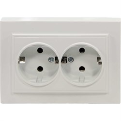 Встраиваемая двойная розетка Retic technolink Electric - фото 17176173