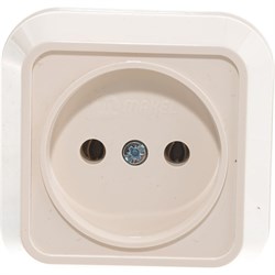 Одноместная квадратная розетка MAKEL 45202 - фото 17176425