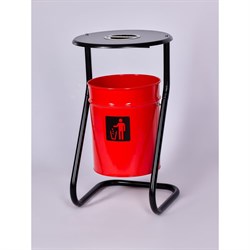 Металлическая уличная урна ПРОФМЕТСТИЛЬ 608 - фото 17189073