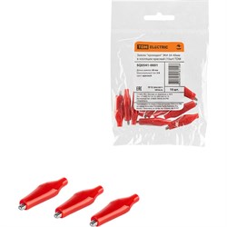 Зажим крокодил TDM ELECTRIC ЗКИ 3А 40мм - фото 17194910