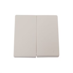 Клавиши для двухклавишного проходного кнопочного выключателя Simon 82026-31 - фото 17200724