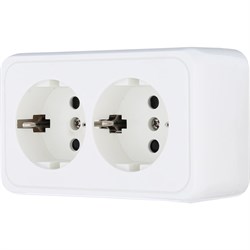 Двойная розетка LK Studio 813504 - фото 17200855