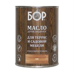 Деревозащитное масло для террас и садовой мебели БОР 4690417061495 - фото 17202719