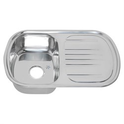 Врезная прямоугольная мойка Melana 7749 U 0.8/180 - фото 17203907