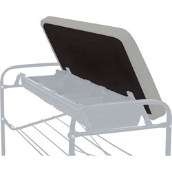 Этажерка Nika НИКА ЭТП3-1 ЭТП3-1/МС светло-серый/матовый серый - фото 17209049