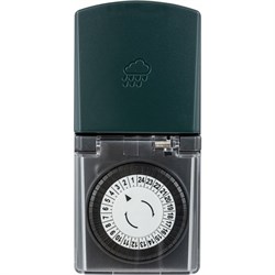 Влагозащищенный механический суточный таймер duwi 25804 9 - фото 17211752