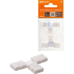 Коннектор для жесткого t-соединения двух светодиодных лент TDM ELECTRIC SQ0331-0414 - фото 17212095