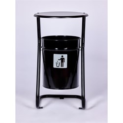 Уличная металлическая урна ПРОФМЕТСТИЛЬ 648 - фото 17217566