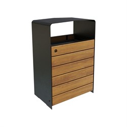 Стальная урна Хоббика Новичок - фото 17217920