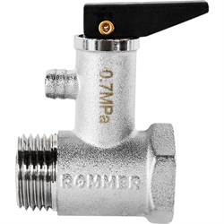 Предохранительный клапан для водонагревателя ROMMER RVS-1007-007015 - фото 17227145