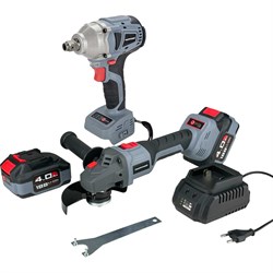 Бесщеточный аккумуляторный набор Profipower E0092 - фото 17227705