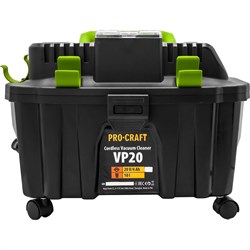 Промышленный аккумуляторный пылесос PROCRAFT VP20 - фото 17228239
