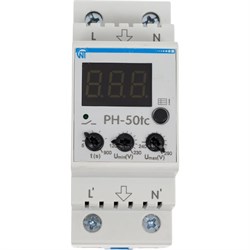 Реле напряжения Новатек-Электро РН-50tc - фото 17230426