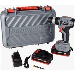 Аккумуляторный бесщеточный шуруповерт Profipower MKBL-18BT - фото 17230803