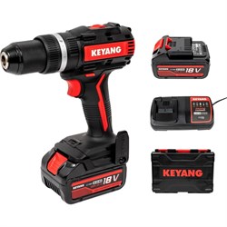 Аккумуляторная ударная дрель-шуруповерт KEYANG DM20BLA-70C (Set) - фото 17234247