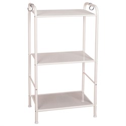 Стеллаж на металлокаркасе "Валенсия-13", 455х300х855 мм, 3 полки, белый, СТВ13 Б - фото 17238559