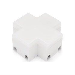 Крестовой коннектор для соединения модульных светодиодных светильников Apeyron 09-29 - фото 17246512