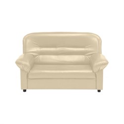 Двухместный диван Мягкий Офис бежевый - фото 17246923