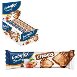 Батончик вафельный BABYFOX "Creamy Choco" 23 г, РВК656 - фото 17248581