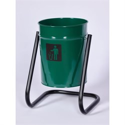 Уличная урна ПРОФМЕТСТИЛЬ 398 - фото 17249017