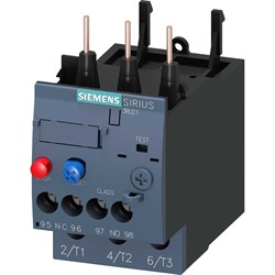 Реле перегрузки для защиты электродвигателя Siemens 3RU2126-4BB0 - фото 17251853