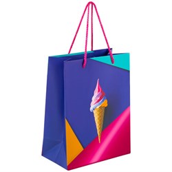 Пакет подарочный (1 штука) 18x10x23 см, ЗОЛОТАЯ СКАЗКА "Sweets", тиснение фольгой, 608250 - фото 17257844