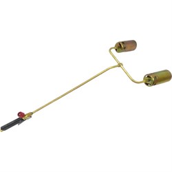 Газовоздушная 2-факельная горелка Профессионал длина 90 см - фото 17257912