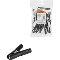 Зажим крокодил TDM ELECTRIC ЗКИ 30А 75мм - фото 17261054