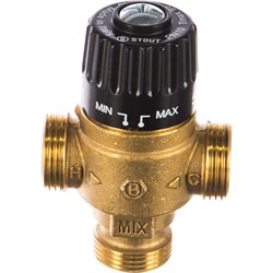 Смесительный термостатический клапан STOUT RG008TIGGRRJBK - фото 17261224