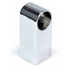 Прямой квадратный держатель на рейлинг MFK-TORG T2802 CR - фото 17261353