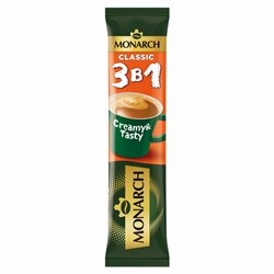Кофе растворимый порционный MONARCH Original 3 в 1 "Классика", 13,5 г, пакетик, 8060228 - фото 17265509