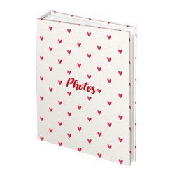 Фотоальбом BRAUBERG "Cute hearts" на 200 фото 10х15 см, твердая обложка, 391427 - фото 17275264