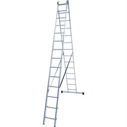 Алюминиевая двухсекционная лестница НОВАЯ ВЫСОТА NV1220 - фото 17281412