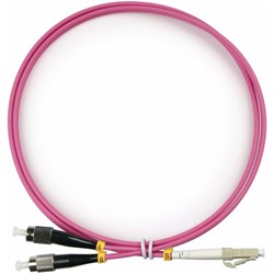 Дуплексный оптический патч-корд TopLan DPC-TOP-OM4-FC/P-LC/P-0.5 - фото 17291406