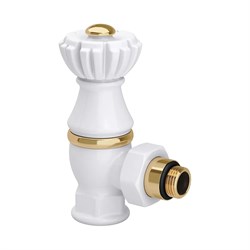 Угловой запорный клапан для радиаторов SR Rubinetterie Liberty - фото 17292358