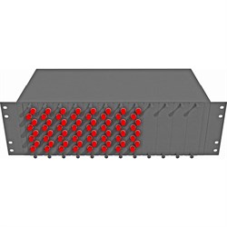 Одномодовый оптический укомплектованный стоечный кросс TopLan КРС-Top-3U-64FC/U-OS2-BK - фото 17292866