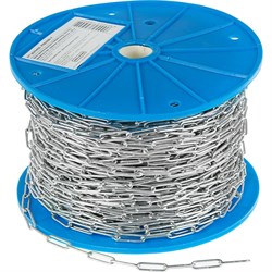 Длиннозвенная сварная оцинкованная цепь ТУНДРА krep - фото 17292935