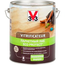 Полиуретановый паркетный акриловый лак V33 ECO PROTECT - фото 17293000