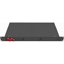 Укомплектованный одномодовый стоечный оптический кросс TopLan КРС-Top-1U-04ST/U-OS2-BK - фото 17293018