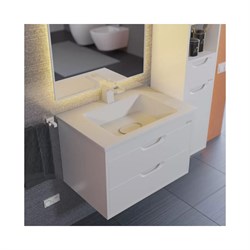 Подвесная тумба под раковину для ванной Modul_65 см uperwood 2930205250 - фото 17296569