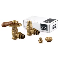 Комплект угловых вентилей SR Rubinetterie Belle Epoque - фото 17298880