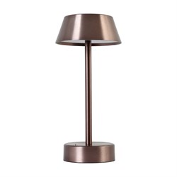 Настольная лампа Crystal lux SANTA LG1 COFFEE - фото 17299835