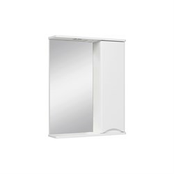 Правый зеркальный шкаф Runo Афина 60 - фото 17300427