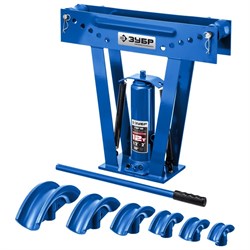 Вертикальный гидравлический ручной трубогиб ЗУБР 12т - фото 17300522