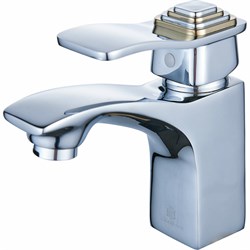 Монолитный смеситель для умывальника DIADONNA D80-110108 - фото 17300986