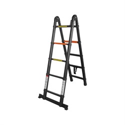 Телескопическая лестница-стремянка ROCKFORCE RF-UP160-M - фото 17302479